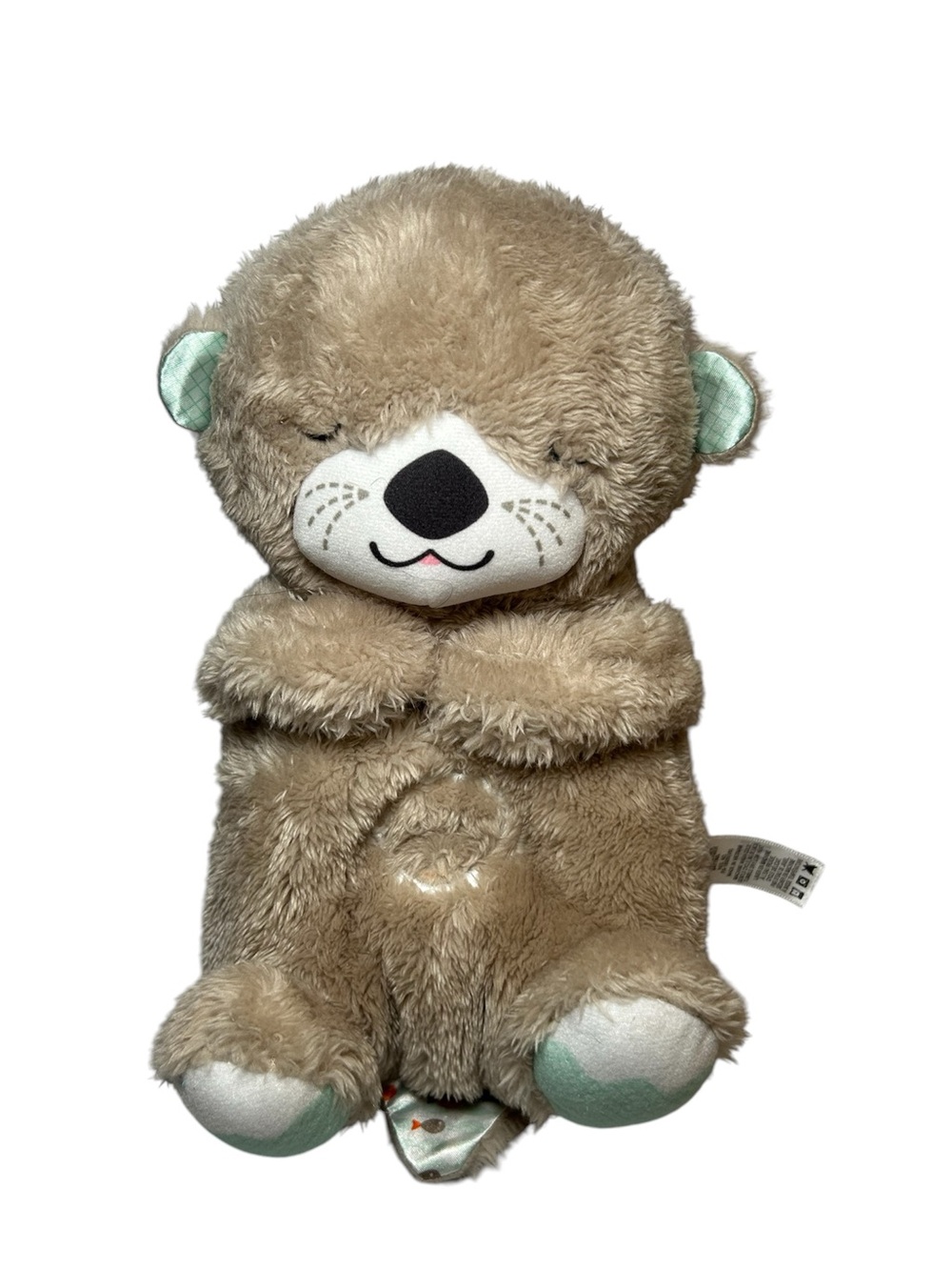 Fisher Price Soothe 'n Snuggle Otter Sound Machine Music Lights Works Plush